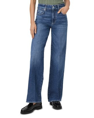 Sasha High Rise Straight Jeans in Modernism | Bloomingdale's (US)