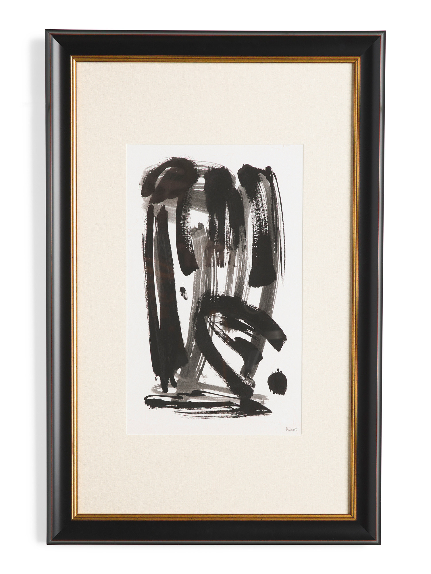 19x29 34 Frame Abstract Black Line Wall Art | Marshalls