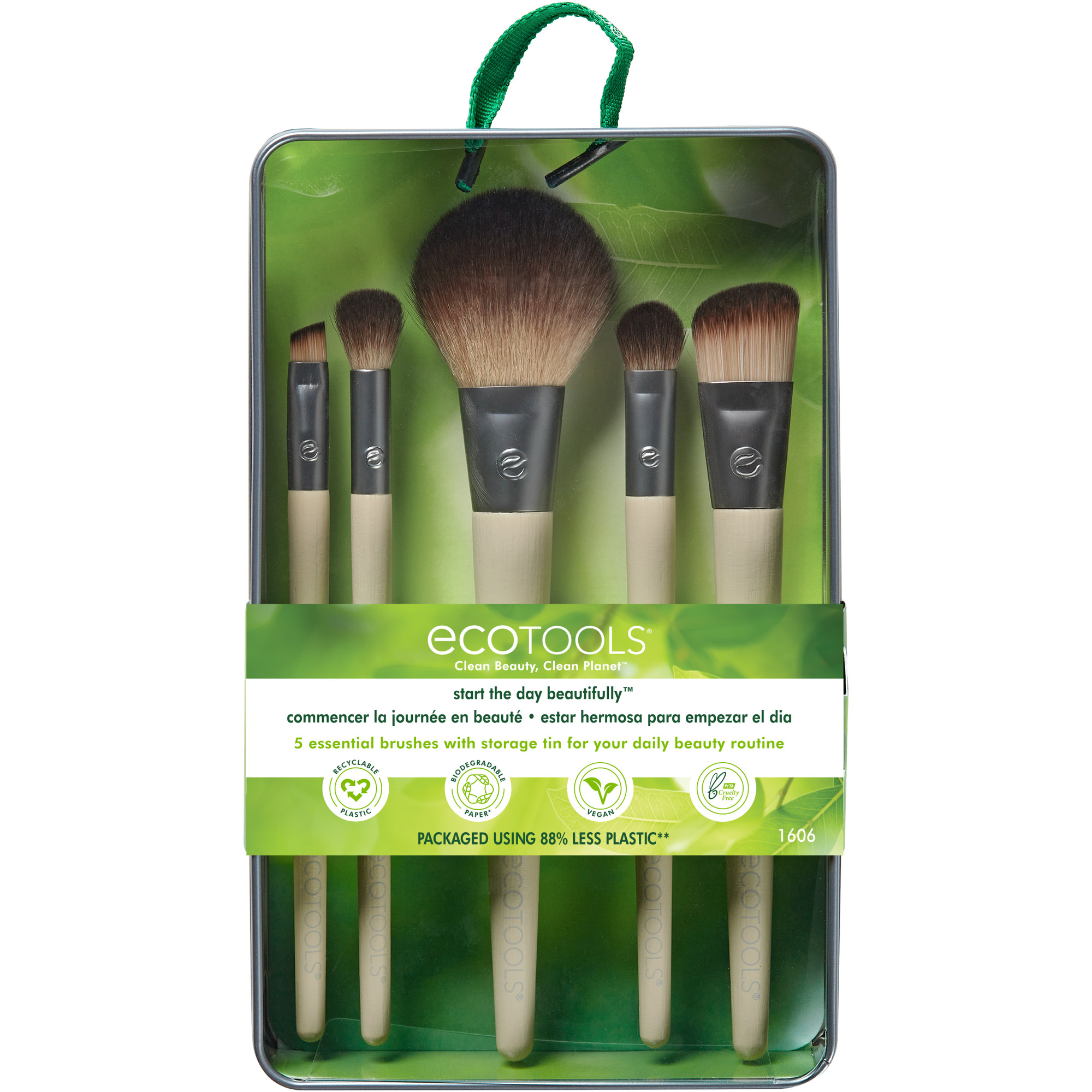 EcoTools Start The Day Beautifully Kit Makeup Brush Set | Walmart (US)