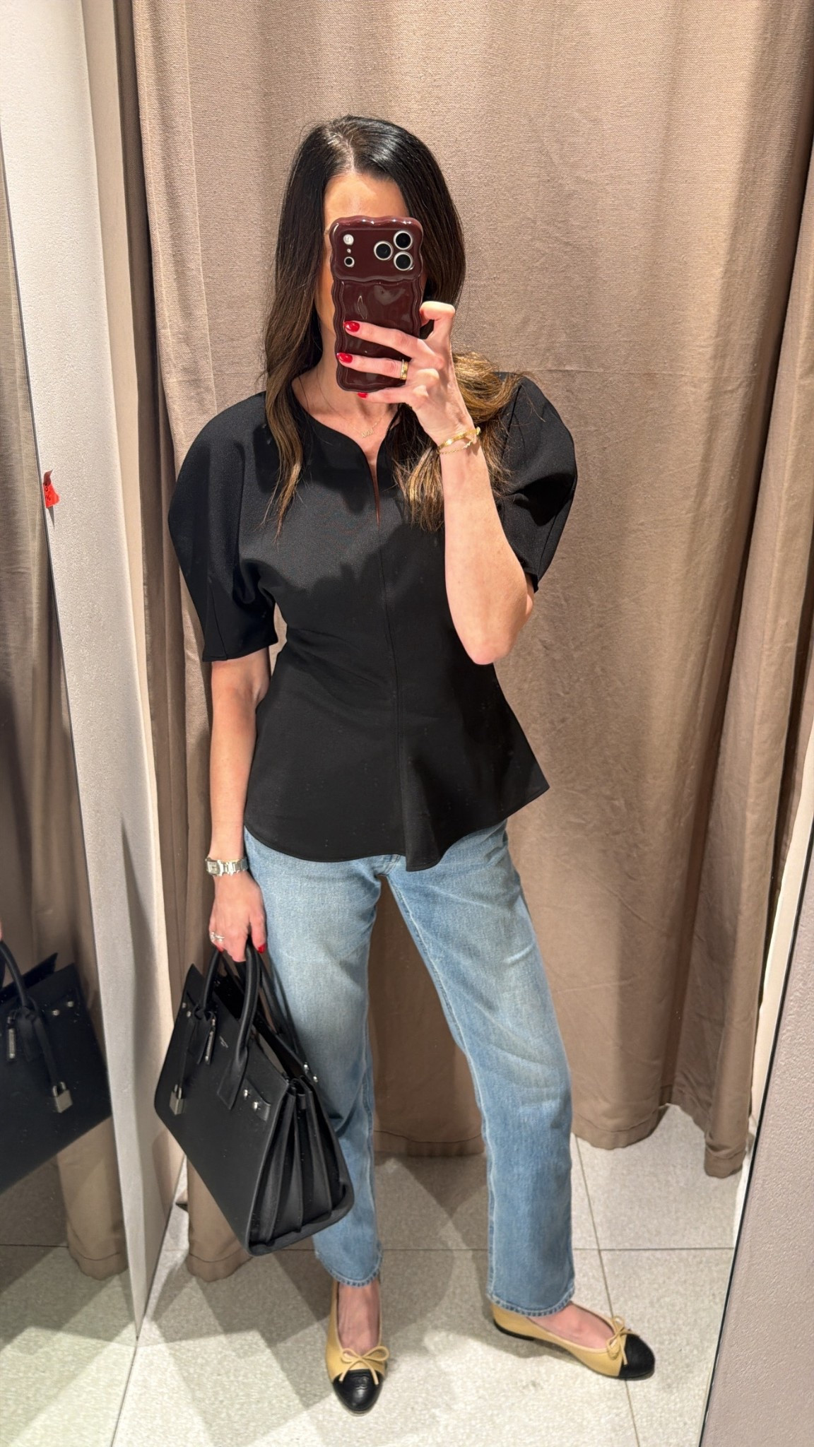 Zara peplum top 

#LTKU #LTKootd #LTKOver40