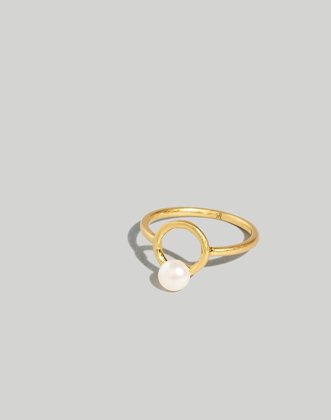 Freshwater Pearl Circle Statement Ring | Madewell