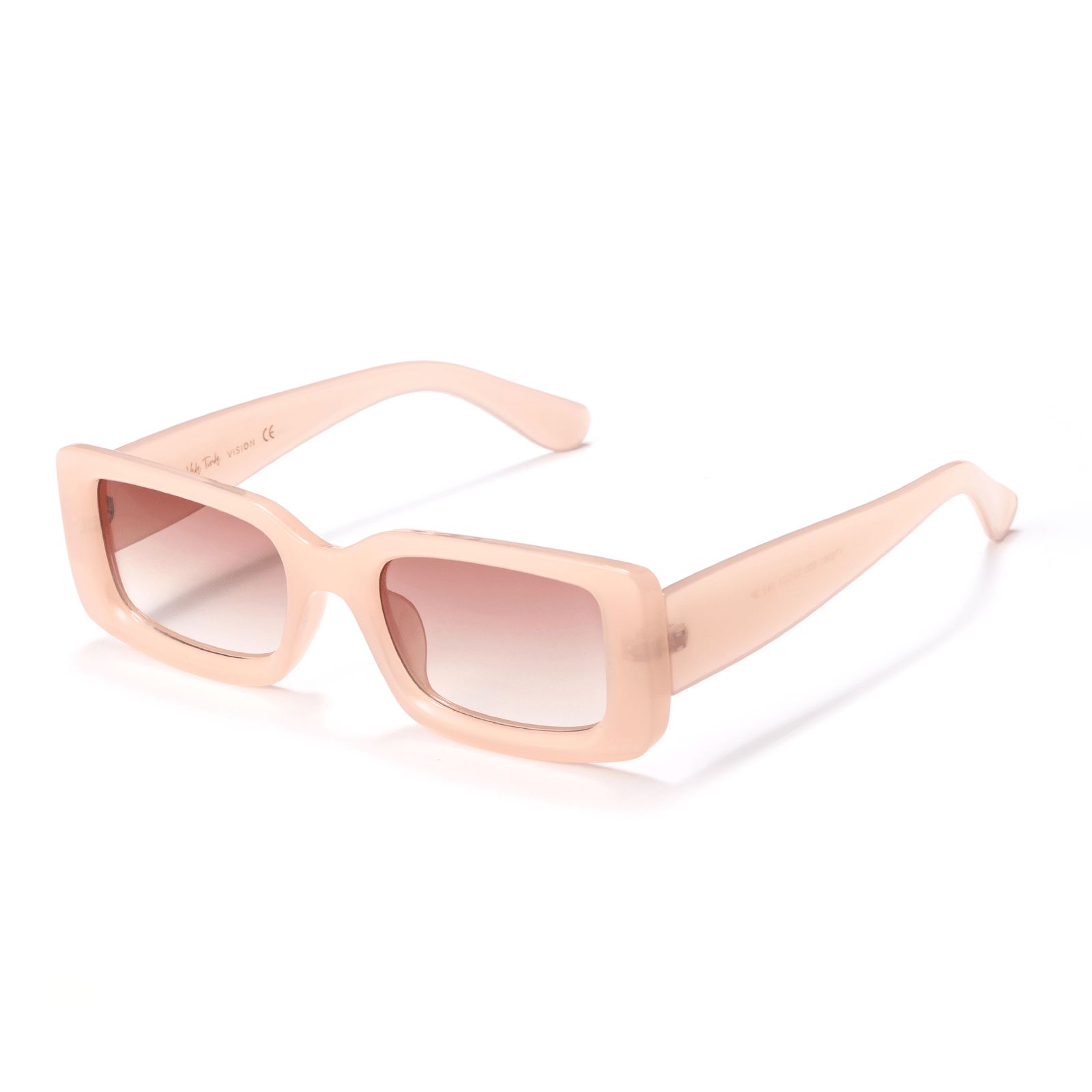 Veda Tinda Rectangle Sunglasses Womens and Men Trendy 90s Cool Retro Square TAC Polarized Lenses ... | SHEIN