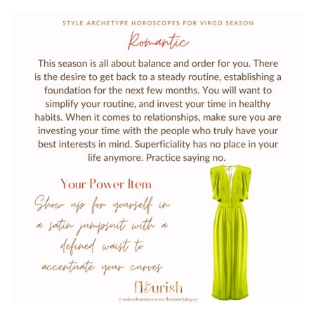 Virgo season is upon us! We are just in time for the New Moon in Virgo which will be exact on Saturday, August 27th. It is a great time to reflect and set your goals for the next lunar cycle. What does this season have in store for you? Check out our horoscopes by Style Archetype + power items below!

#LTKstyletip #LTKSeasonal #LTKtravel