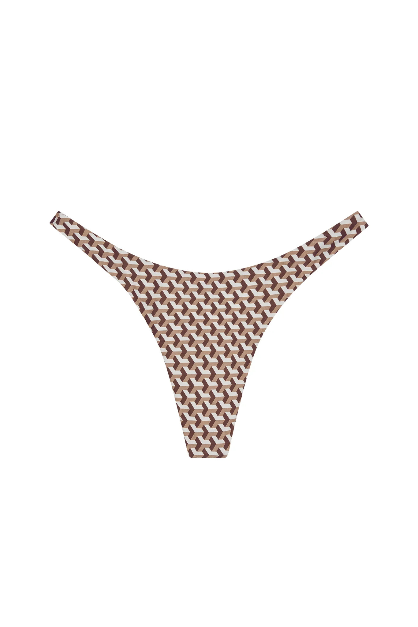 Byron Thong - Husk Geo | Monday Swimwear