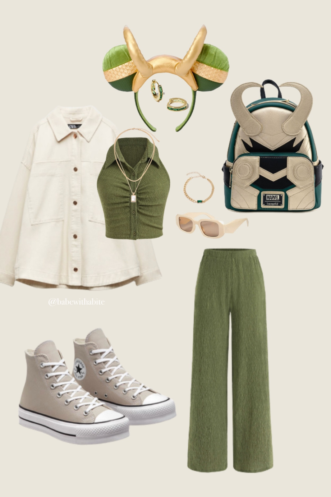 Loki inspired fit🐍

#LTKfit #LTKunder100 #LTKunder50