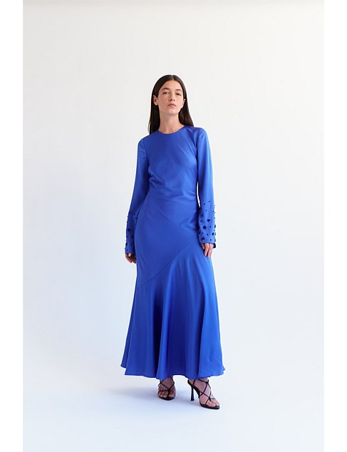 Aje Weylyn Sequin Cuff Maxi Dress | David Jones | David Jones (Australia & New Zealand)