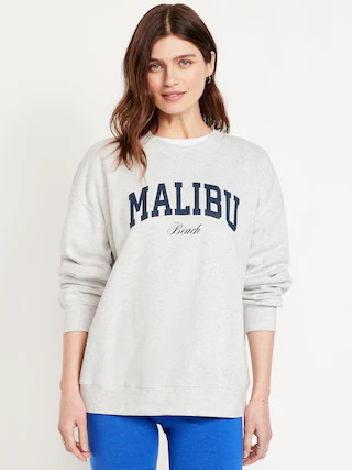 SoComfy Oversized Graphic Sweatshirt | Old Navy (CA)