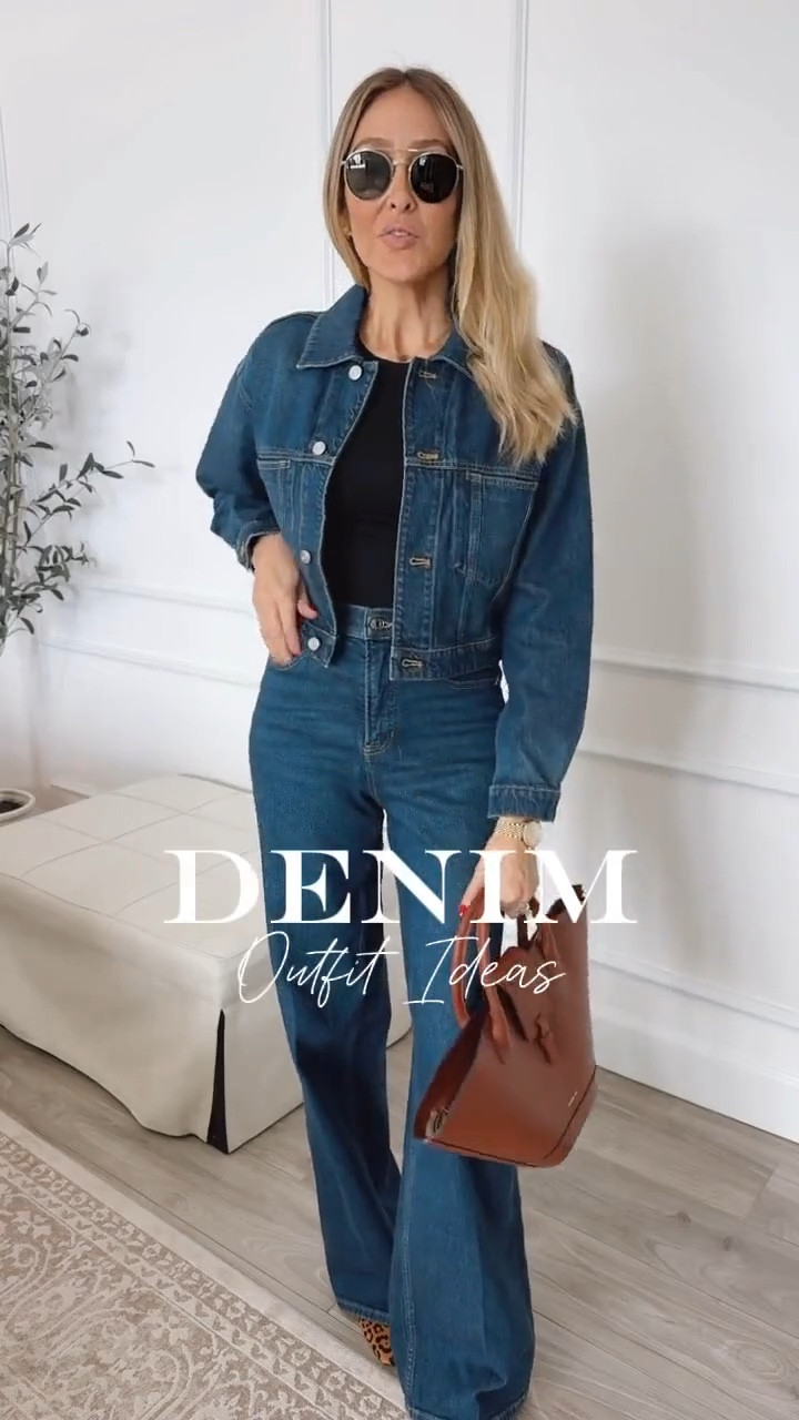 Denim outfit ideas
Loving this denim on denim outfit, the fitting is gorgeous and super stretchy, I also got in a dark wash. Fits true to size and I’m wearing size small and size 27 tall version on bottom 
For spanx use code ALINEXSPANX for 15% off 



K #ltkseasonal #ltku

#LTKU #LTKootd #LTKSeasonal