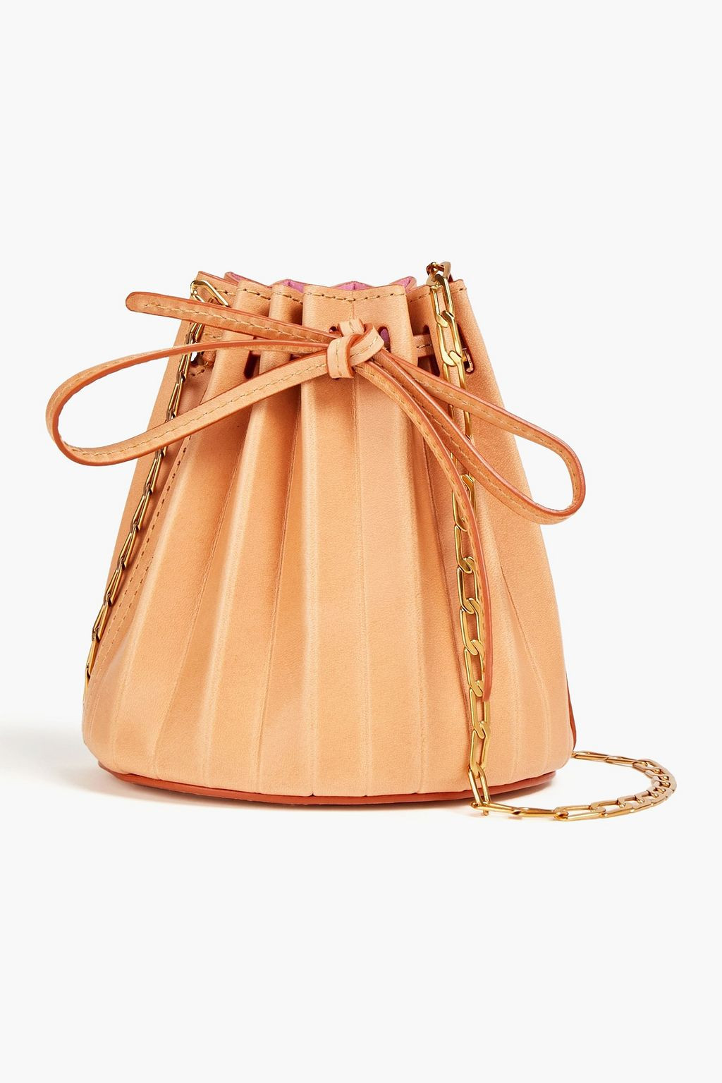 Leather bucket bag | The Outnet (US and CA)