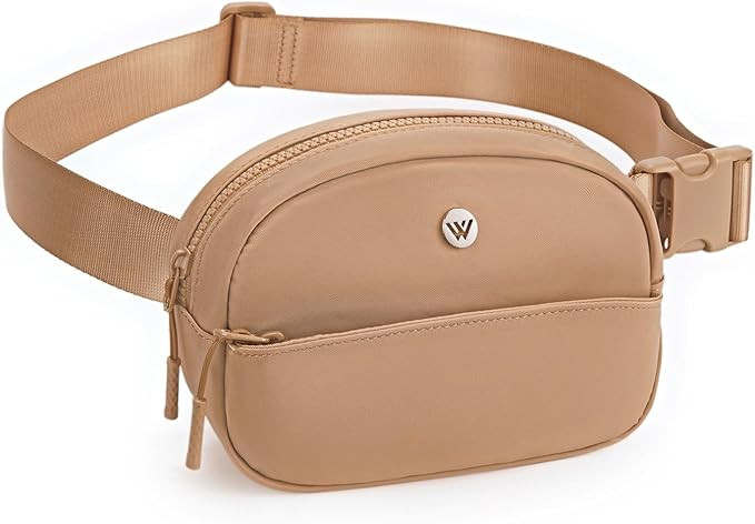 WESTBRONCO Fanny Packs for Women Men, Small Belt Bag Nylon, Lightweight Fashion Waist Packs, Mini... | Amazon (US)