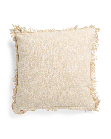20x20 Slub Cotton Pillow | TJ Maxx