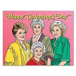 Golden Galentines Card | Paper Source | Paper Source