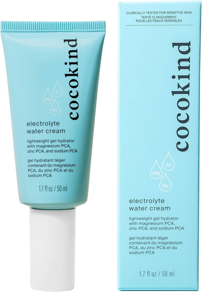 Cocokind Electrolyte Water Cream | Lightweight Water Gel Moisturizer | Balanced Hydrating Day Cre... | Amazon (US)