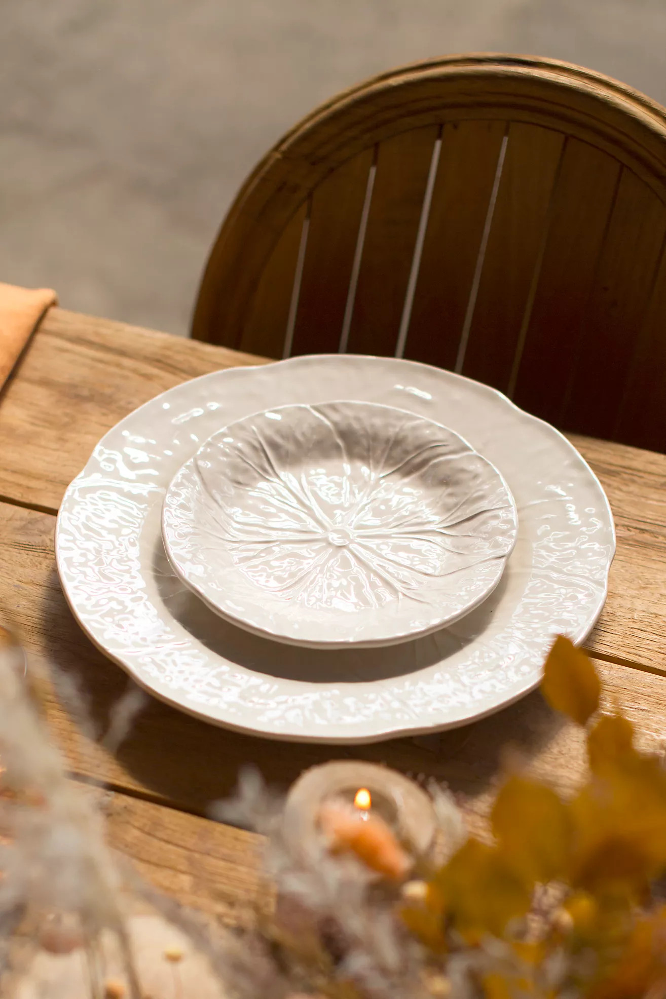 Ceramic Cabbage Dinner Plate | Terrain