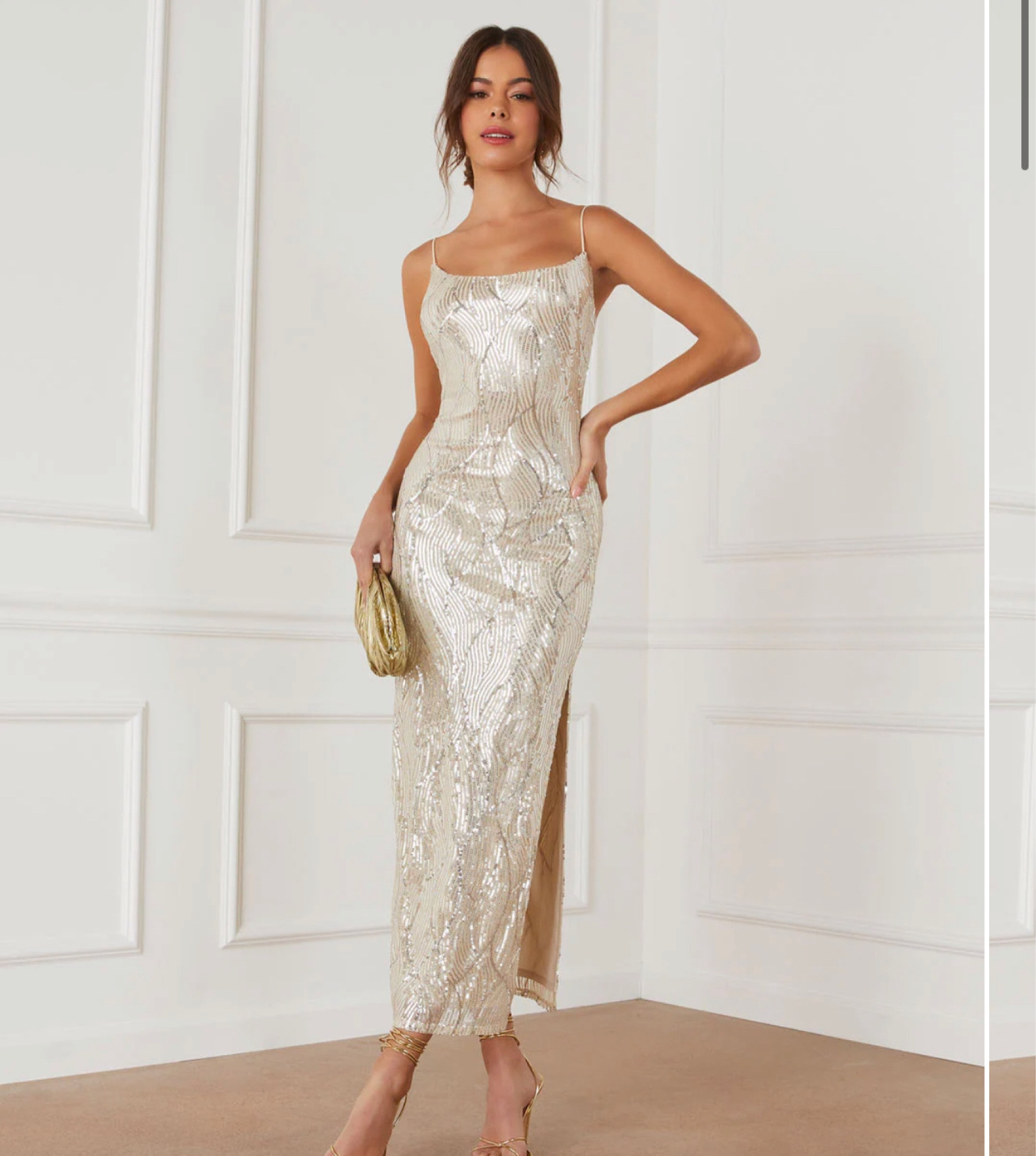 Did I just find the perfect NYE dress for under $75?  Order and use code NOV20 for an extra 20% off. At this fabulous price, this one is going to sell out FAST. 
#holidaydress 
#nyedress 
#vici

#LTKHolidaySale #LTKHoliday #LTKfindsunder100