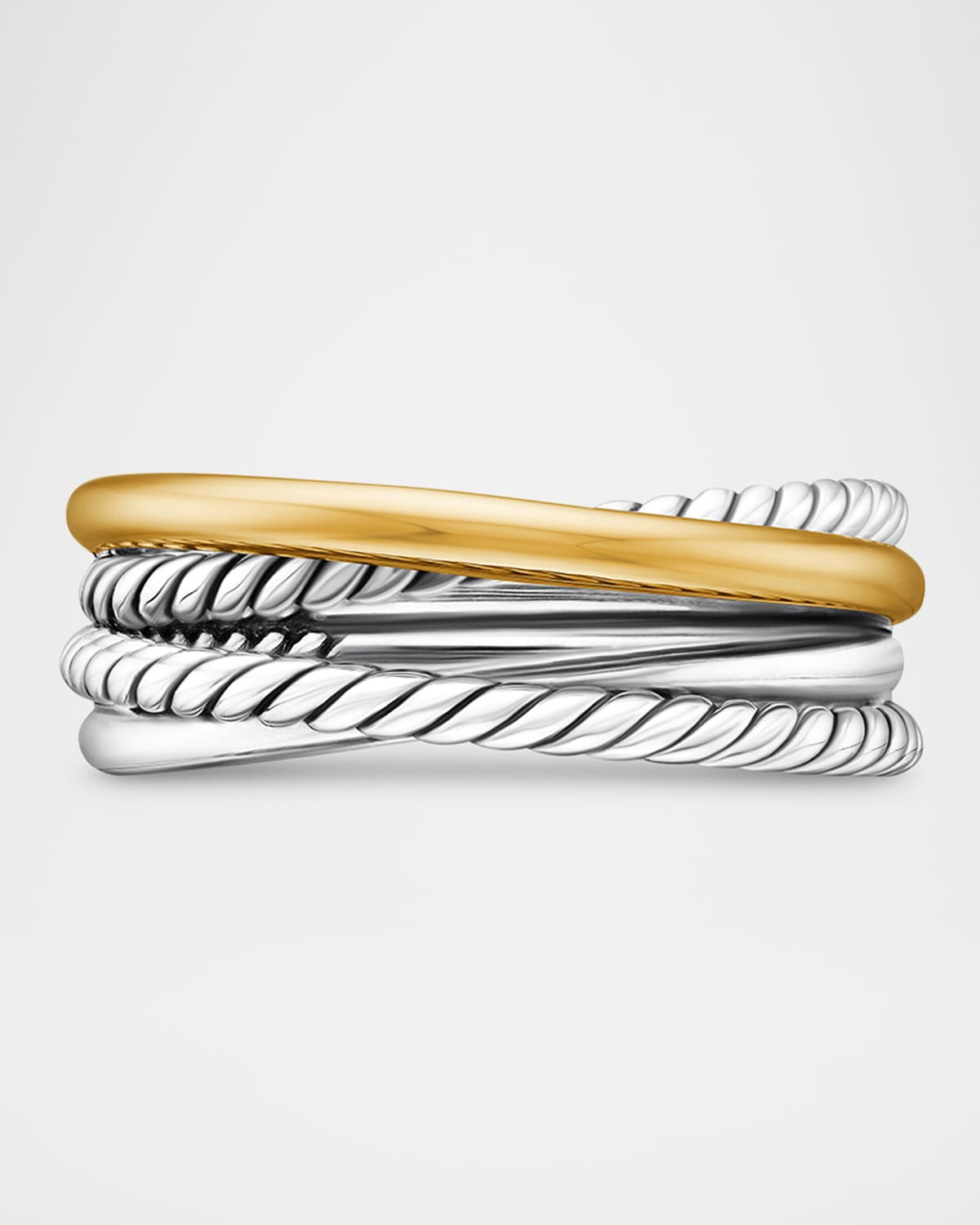 Crossover Ring with 18k Gold | Neiman Marcus