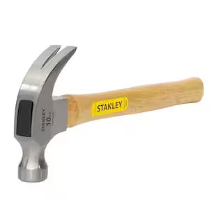 Stanley 10 oz. Hammer with 9-3/4 in. Wood Handle STHT51455 - The Home Depot | The Home Depot