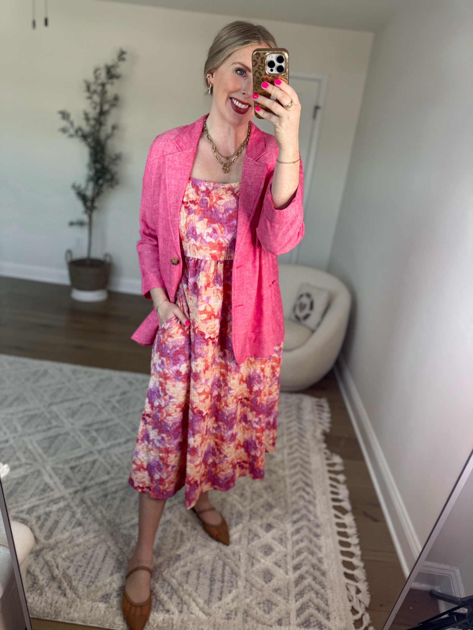 Daily try on, Walmart outfit, Walmart fashion, Walmart try on, pink blazer, floral dress

Medium in both 

#LTKFindsUnder50 #LTKStyleTip #LTKSeasonal