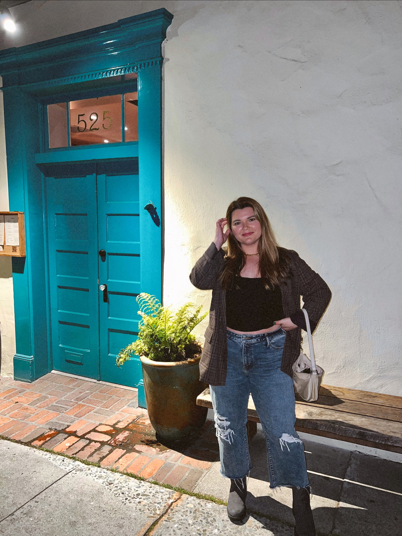 Moms night out-fit! Jeans are a size 32 short. Linking similars for everything else!

#LTKcurves #LTKunder50 #LTKFind