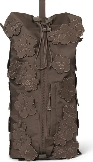 Cecilie Bahnsen x The North Face Floral Appliqué Nylon Canvas Backpack | Nordstrom | Nordstrom