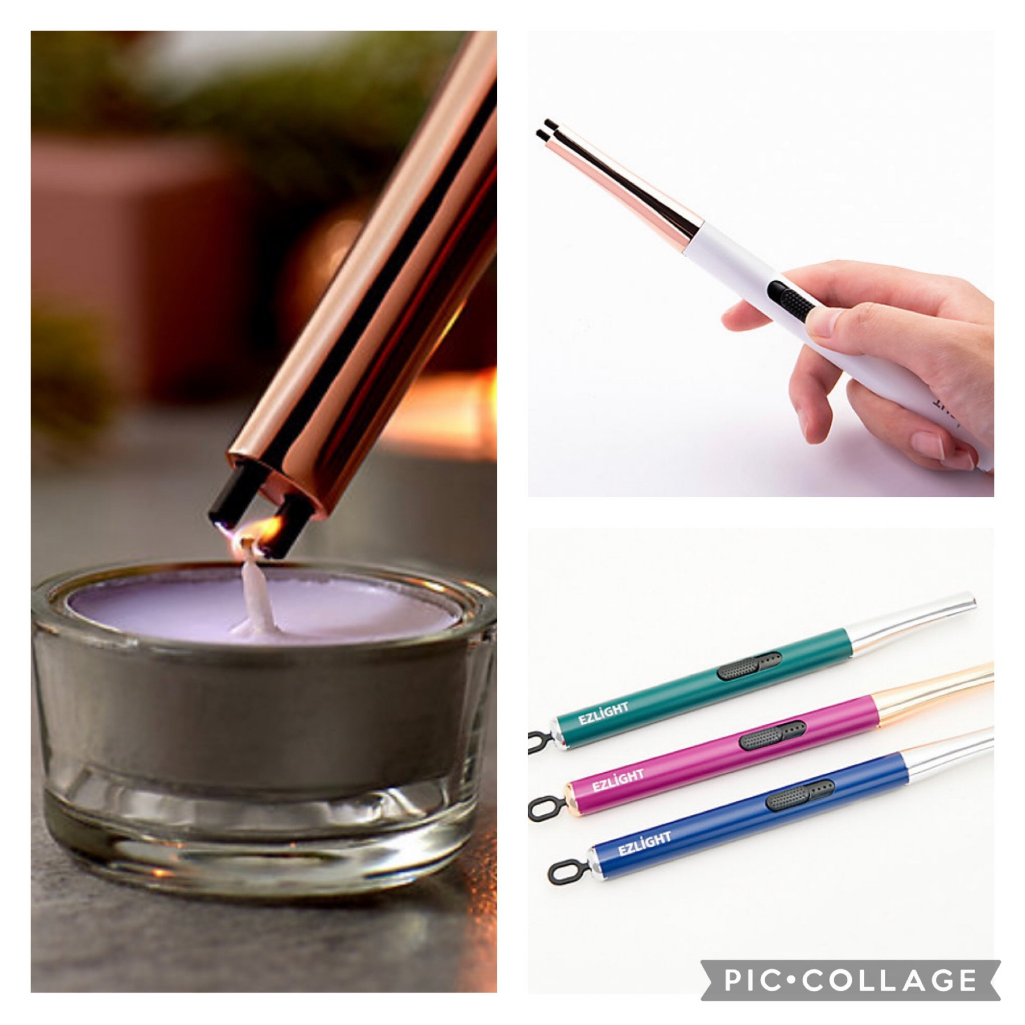 I own these EZLight USB Rechargeable Lighters and love them! They are so unique and a more modern way to light a candle, campfire, etc. Pair with a lovely candle for an easy gift idea! 

#LTKunder50 #LTKGiftGuide #LTKsalealert