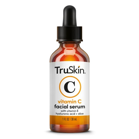 TruSkin Vitamin C Serum for Face, Anti Aging Face Serum with Hyaluronic Acid, All Skin Types, 1 oz | Walmart (US)