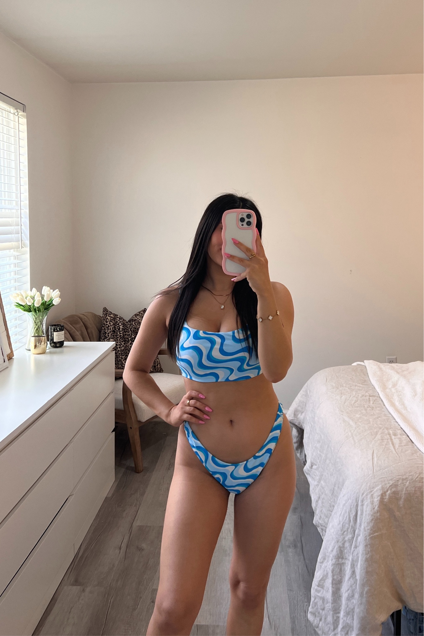 Blue Waves Bikini from Target Swim 

#LTKSeasonal #LTKfit #LTKswim