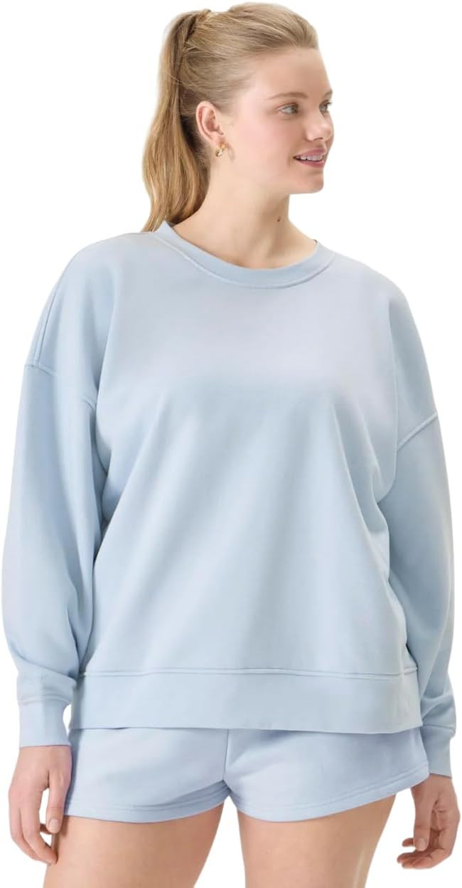 florence by mills Women's Cozy Crush Oversized Pullover Sweatshirt | Amazon (US)