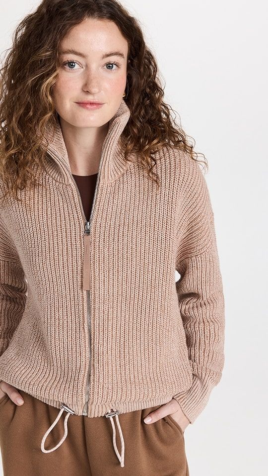 Varley Anderson Zip Cardigan | SHOPBOP | Shopbop