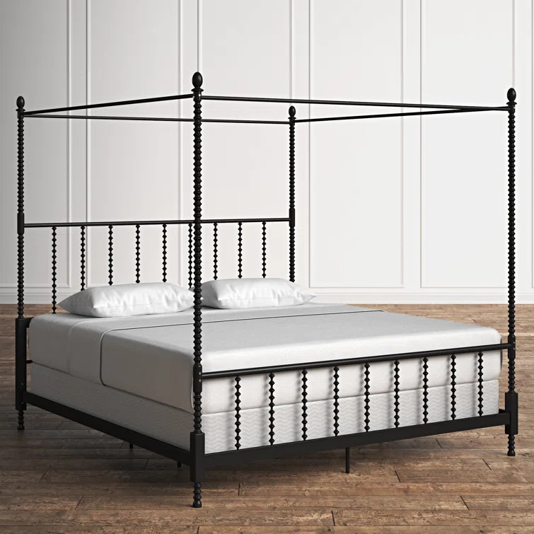 Baker Low Profile Canopy Bed | Wayfair North America