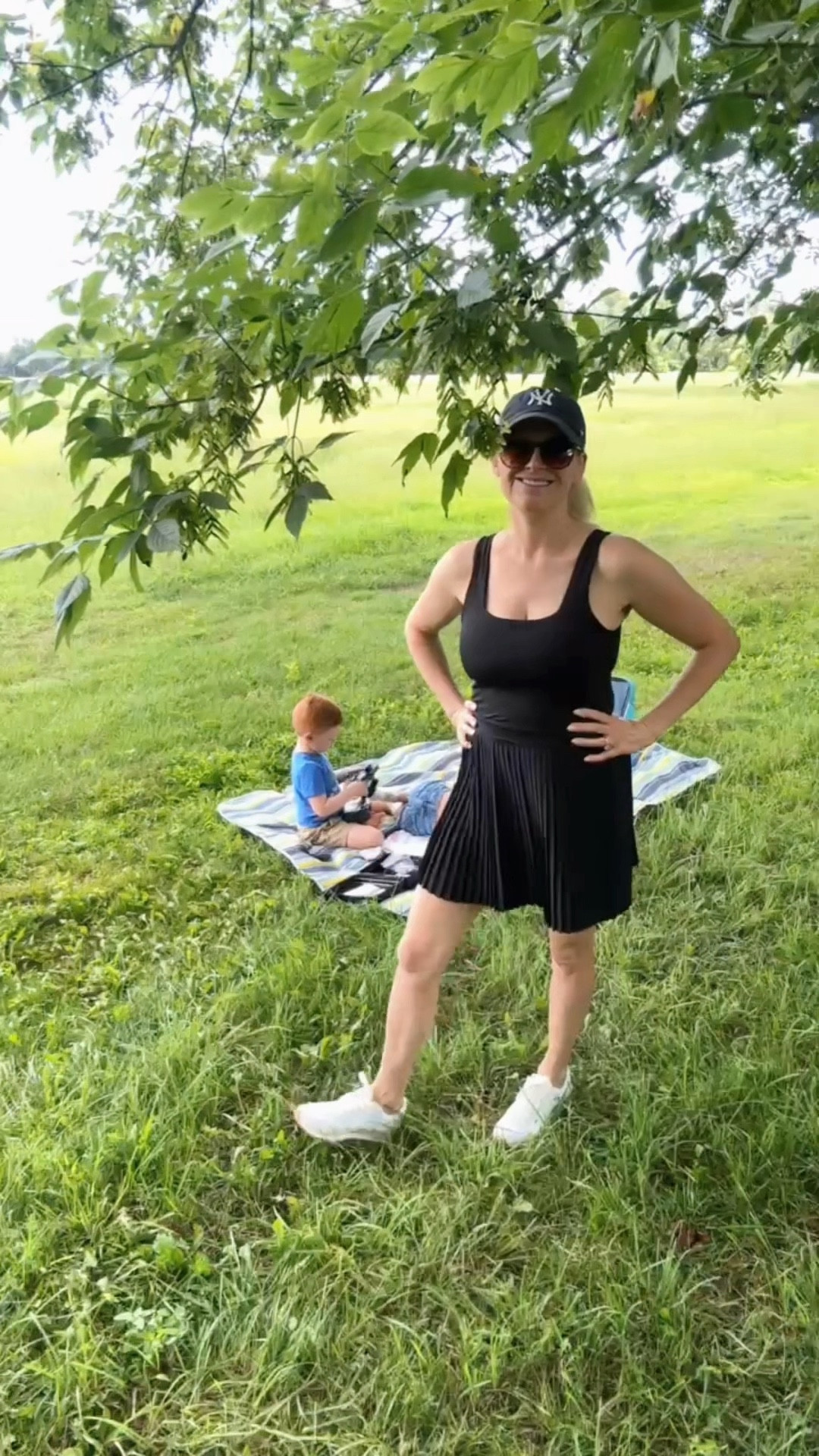 Meet my new favorite mom uniform: the tennis dress.
Built-in bra ✔️ 
Shorts ✔️ 
One piece ✔️

Zero effort, max payoff—even during toddler meltdowns 

#LTKActive #LTKWorkwear