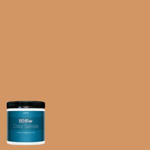 BEHR PREMIUM PLUS 8 oz. #280D-5 Glazed Pecan Satin Enamel Interior Paint and Primer in One Sample... | The Home Depot