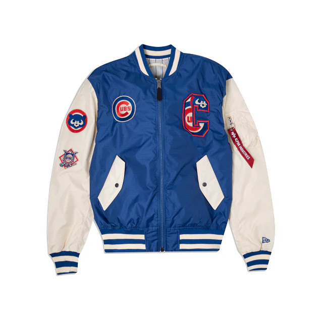 Alpha Industries X Chicago Cubs Alt MA-1 Bomber Jacket | New Era