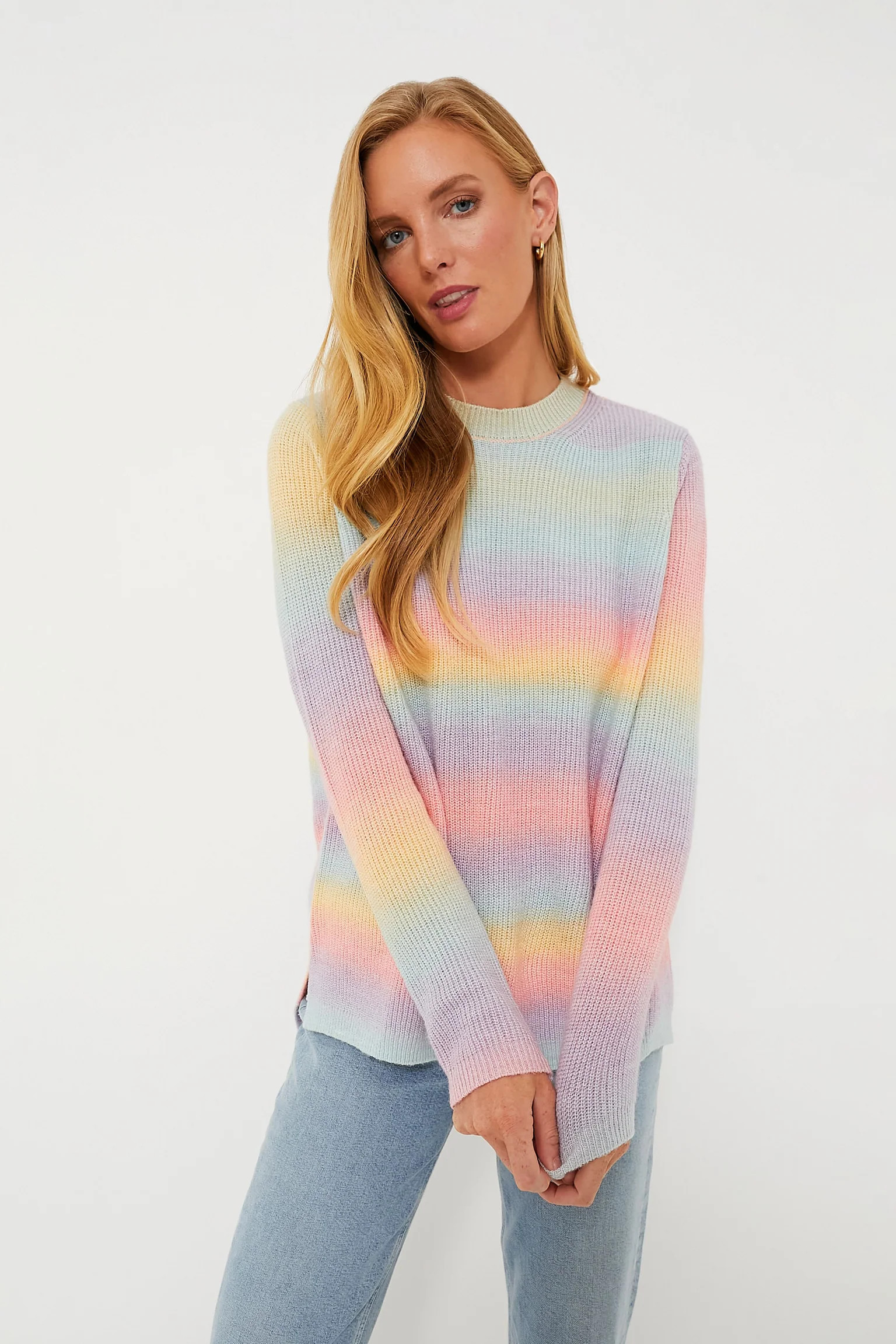 Rainbow Candy Crewneck Sweater | Tuckernuck (US)