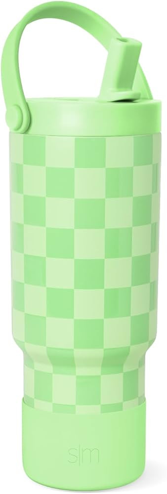 Simple Modern Trek Pivot | 24oz Kids Flip Straw Tumbler with Handle and Silicone Boot | Insulated... | Amazon (US)