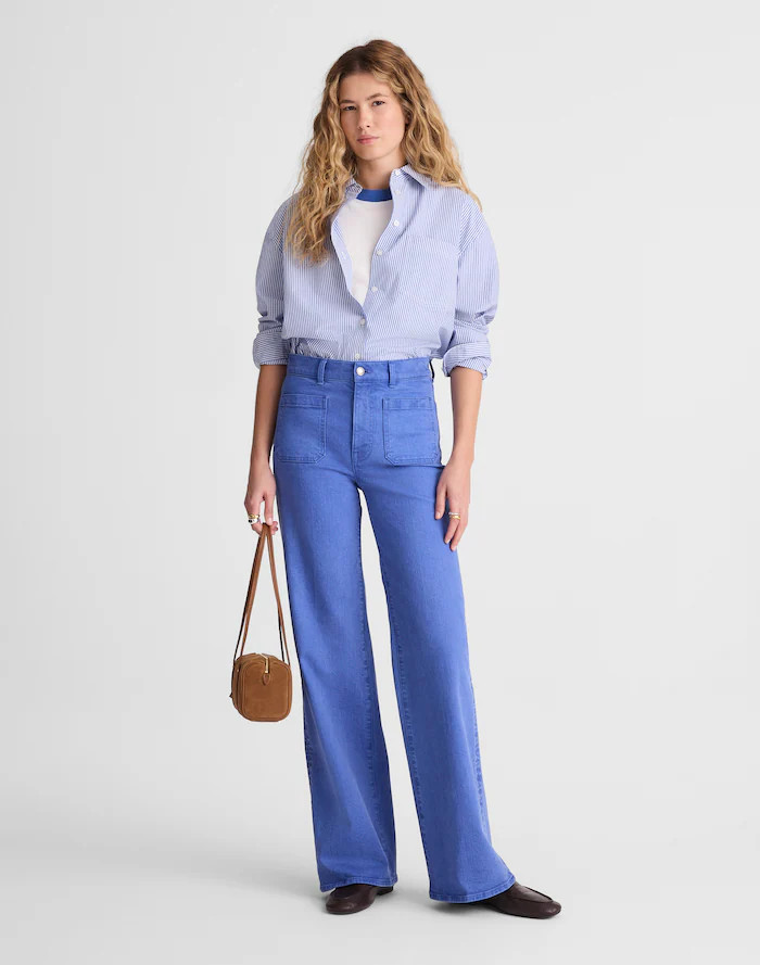 The Emmy Wide-Leg Pant | Madewell