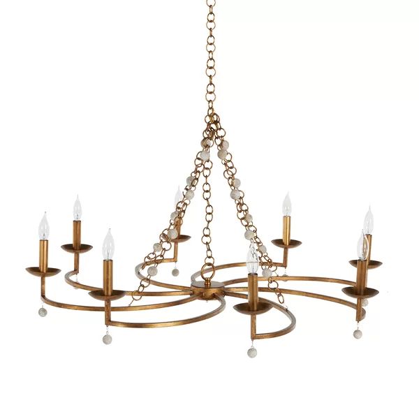 Carrie 8 - Light Dimmable Classic / Traditional Chandelier | Wayfair North America
