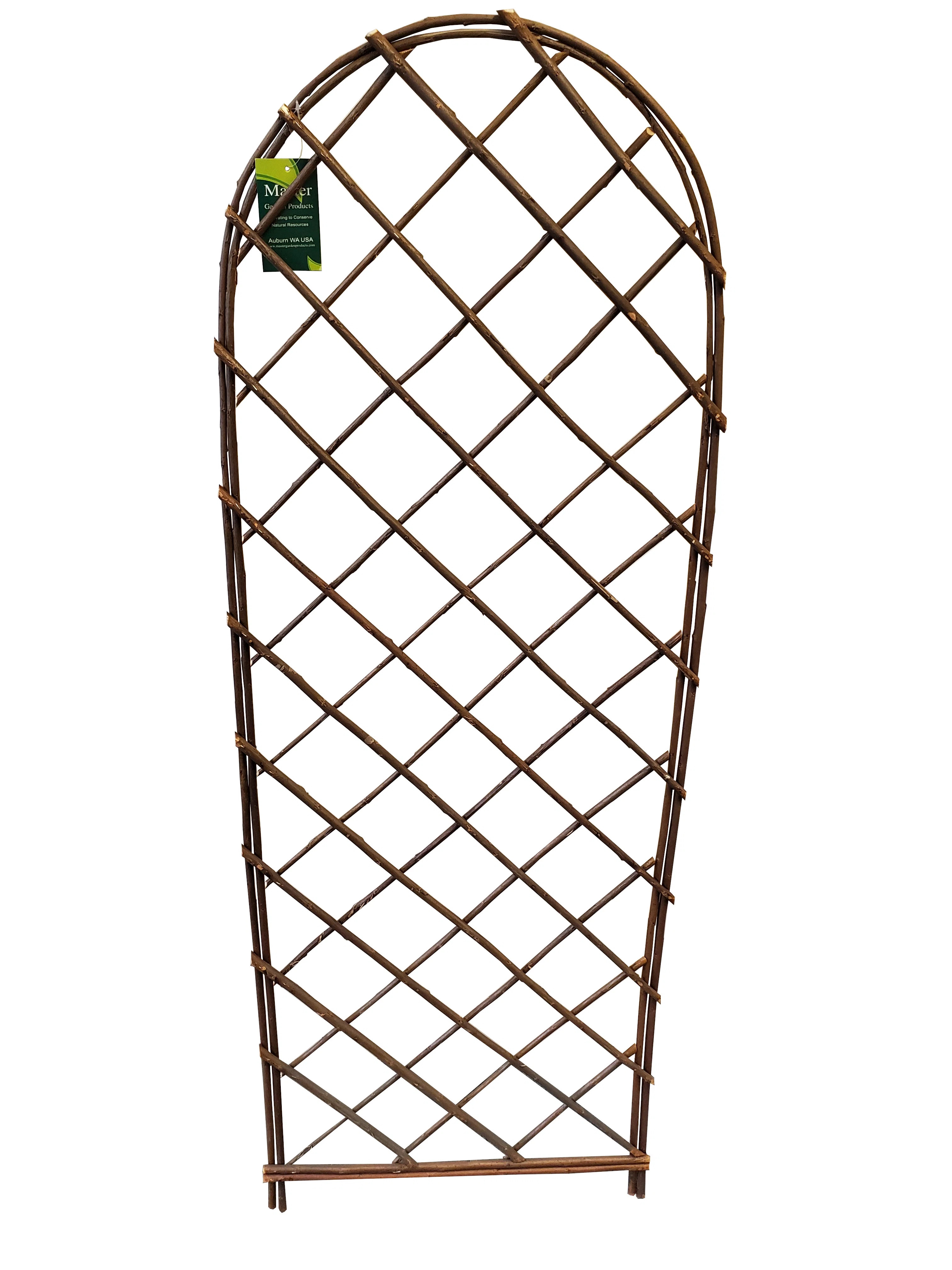 48'' H x 18'' W Wood Arched Trellis | Wayfair North America