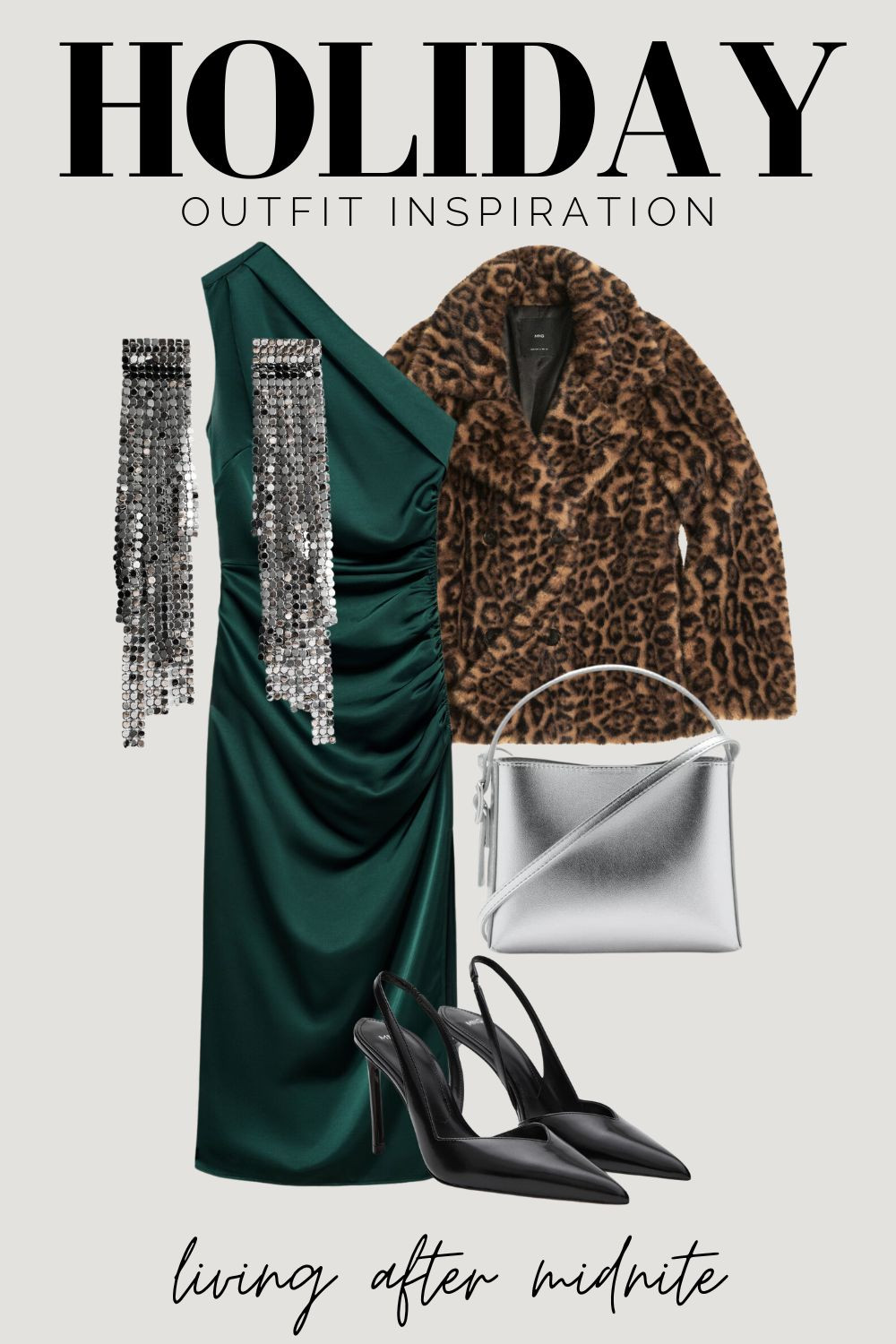 Cute holiday party outfit. holiday outfits, christmas outfits, faux fur leopard coat 

 #LTKHoliday #LTKSeasonal #LTKStyleTip