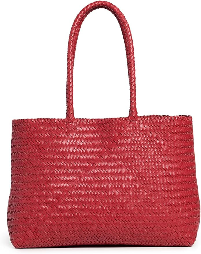 Madewell Women's The Handwoven Leather Tote | Amazon (US)