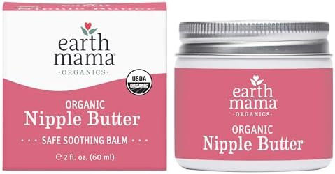Earth Mama Organic Nipple Butter™ | Nipple Cream Safe for Breastfeeding | Postpartum Essentials... | Amazon (US)