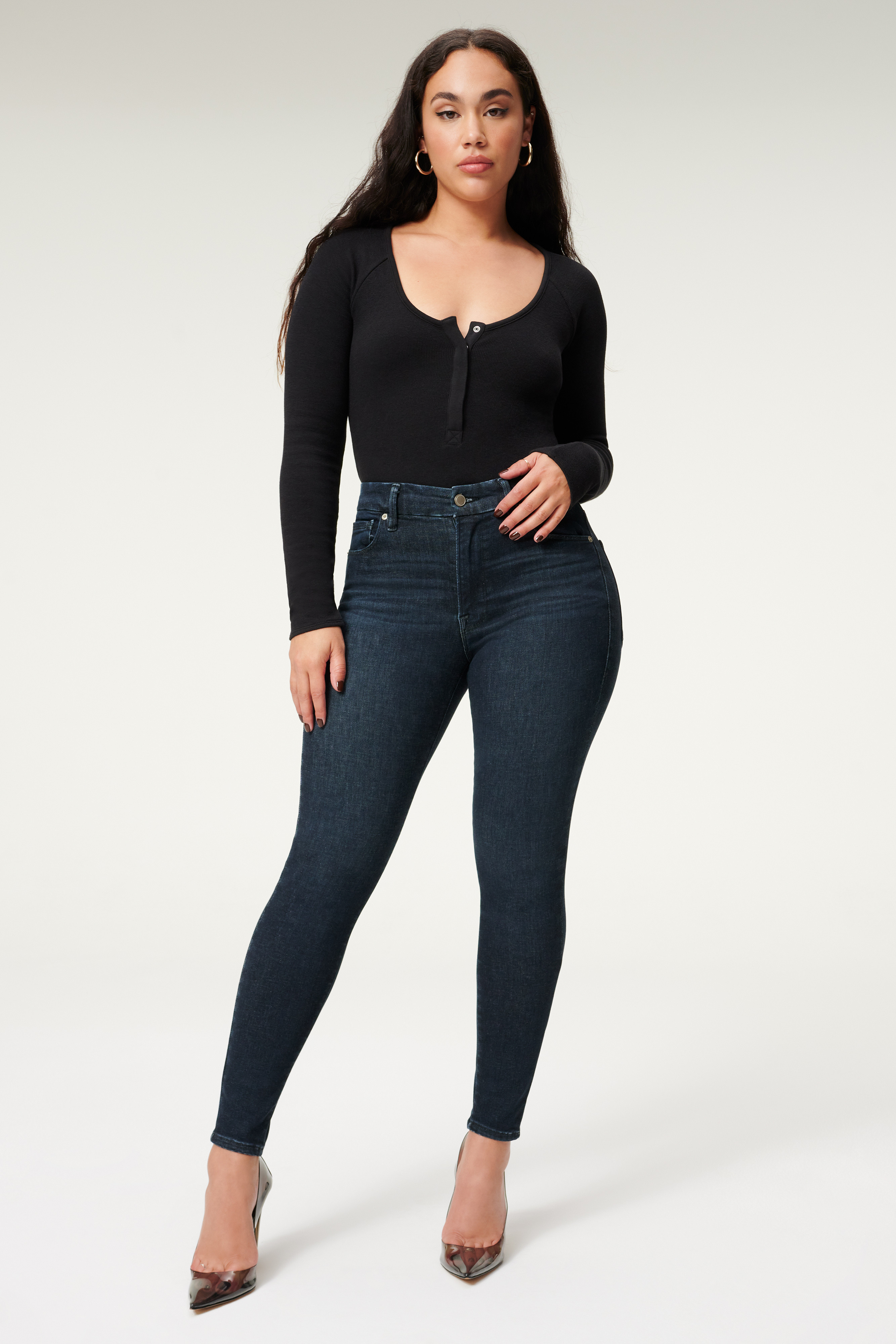 ALWAYS FITS GOOD LEGS SKINNY JEANS | Good American