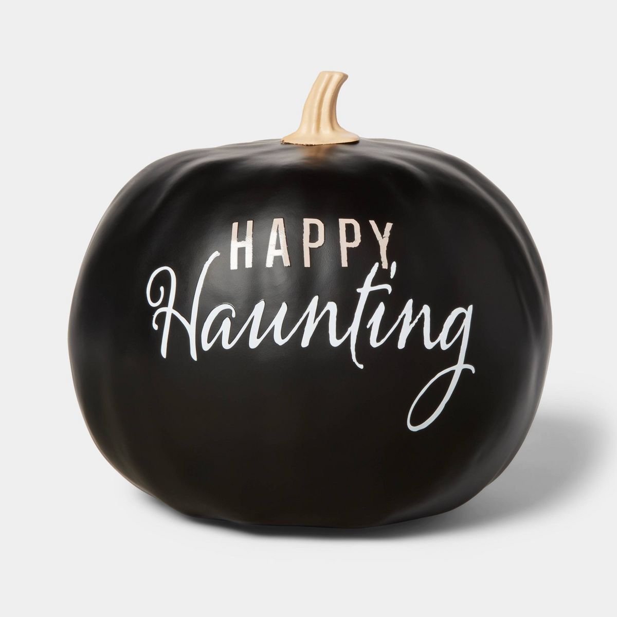 Bootiful Painted Pumpkin 'Happy Haunting' Halloween Decorative Figurine - Hyde & EEK! Boutique™ | Target