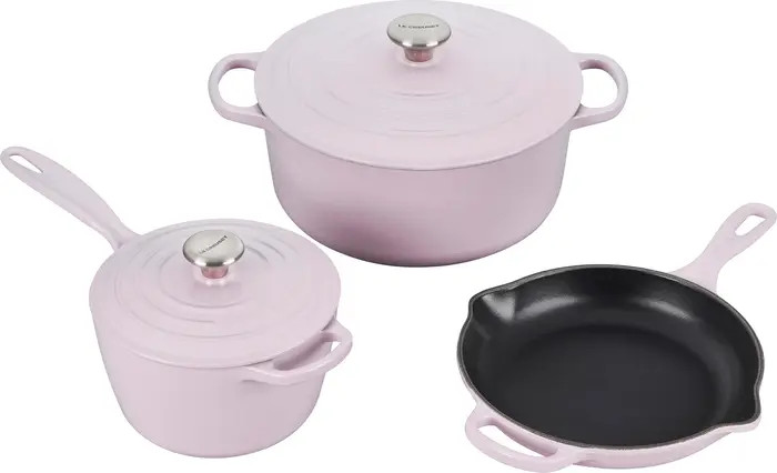 5-Piece Signature Enameled Cast Iron Cookware Set | Nordstrom