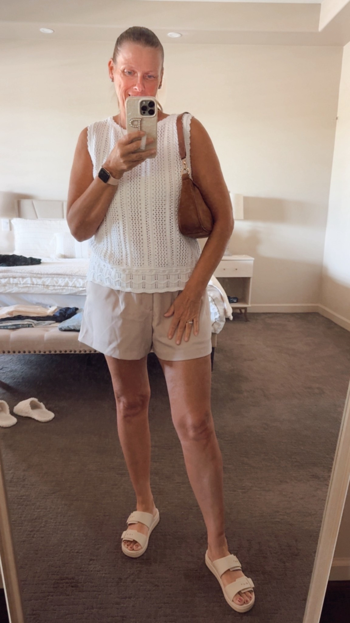 Crochet top for every vacation 

Summer outfits, crochet top, tailored shorts, European summer vibes, style over 40, travel outfit , target shorts, Amazon fashion 

#LTKTravel #LTKOver40 #LTKootd