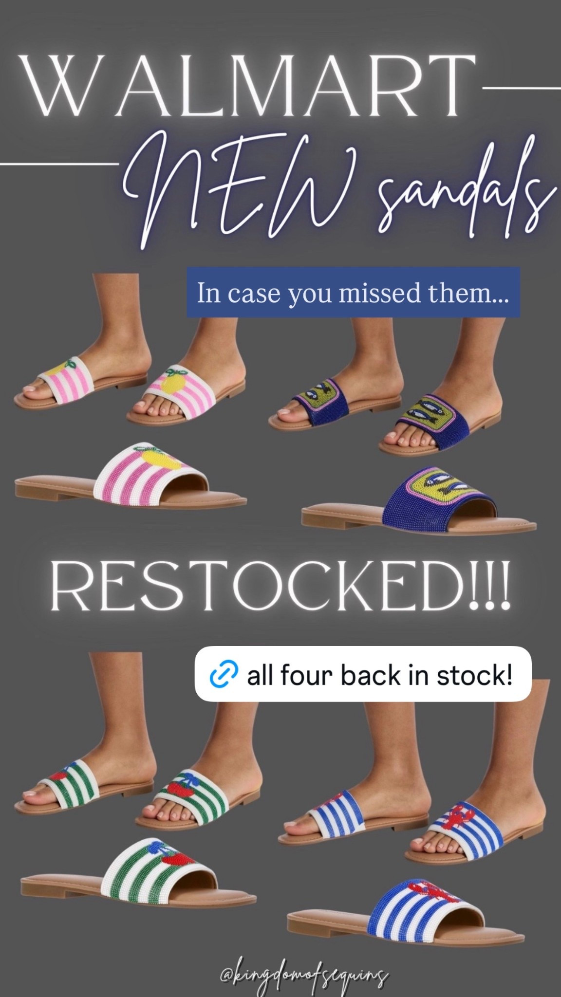 All four of these are restocked!!!