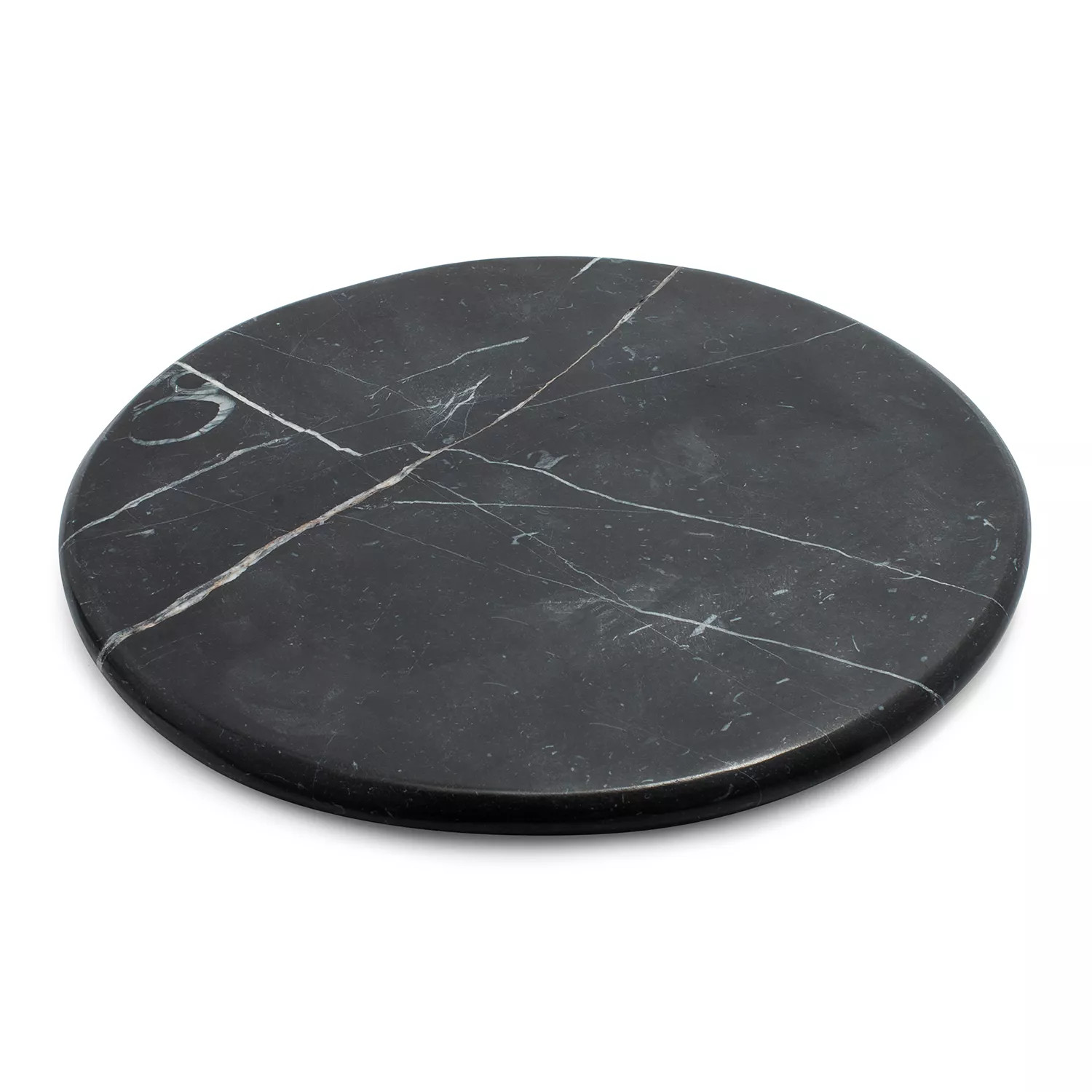 Sur La Table Round Marquina Marble Board | Sur La Table