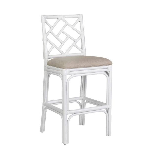 East at Main Stacie Counter Stool - White | Bed Bath & Beyond