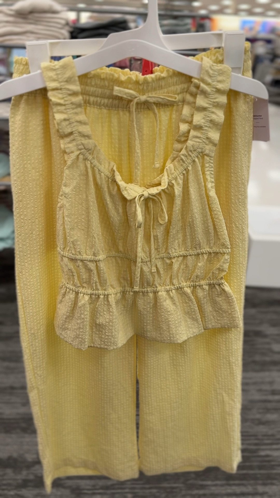 My fav pjs are always from target! In love with this butter yellow set and all of the elevated details! The floral pattern one is a close second- both are so cute! 🤭
•
•
•
•
#affordableclothes #targetstyle #targetfinds #targetfashion #targetdoesitagain #targetaddict  #targetforthewin #targetfind #targetclothes #targetoutfit #targetstyles #targetfashionfinds #foundattarget #casualstyle #sharemytargetstyle #springfashion #springclothes #springclothing #springstyle

#LTKSeasonal #LTKgrwm