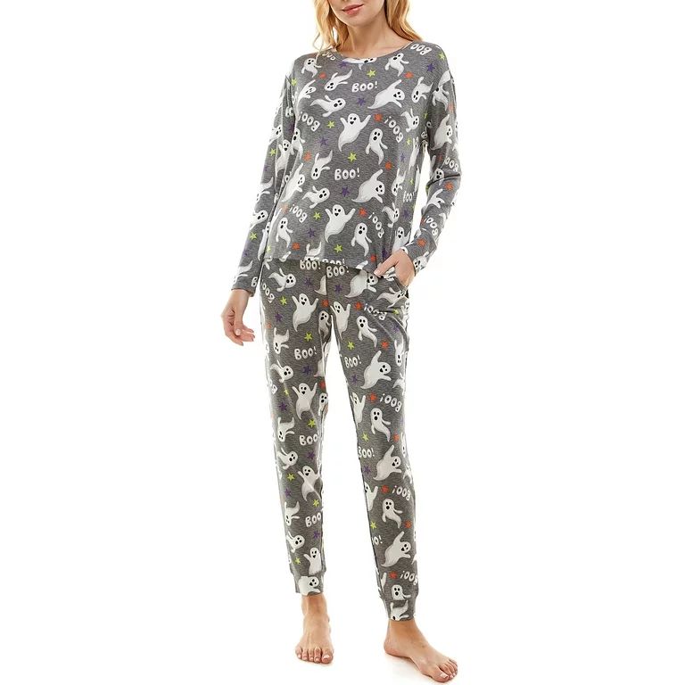 Way To Celebrate Women's Halloween Pajama Set, Sizes XS to 3X | Walmart (US)